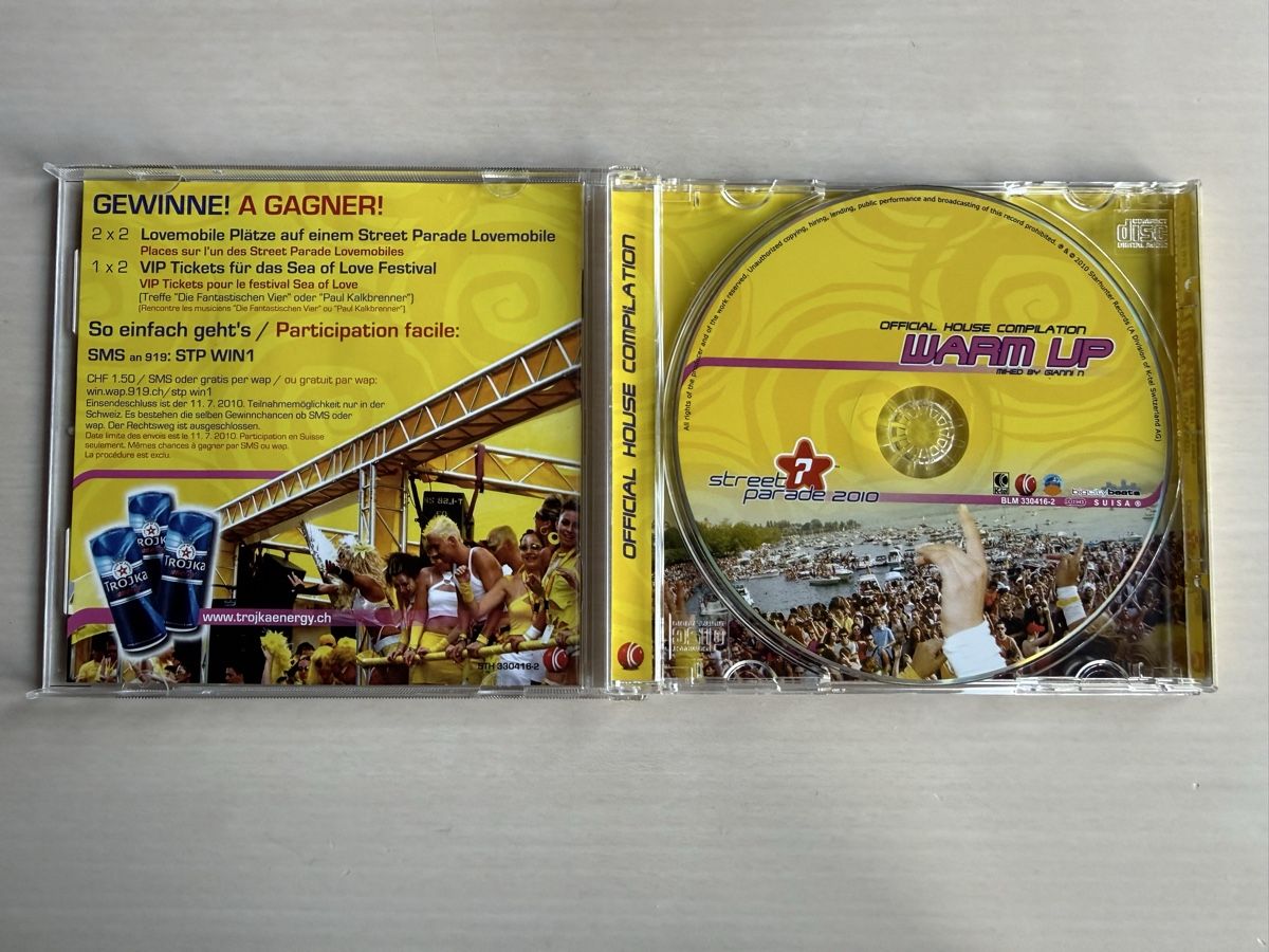 CDs: Street Parade 2010 Warm Up CD Kompilation – D'occasion à Oberried Brienz par Chyara 2