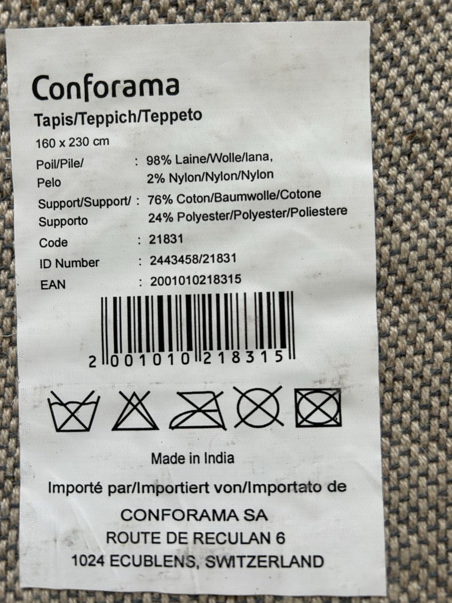 Conforama Tapis: Teppich – D'occasion à Luzern par giv_tmj8 4