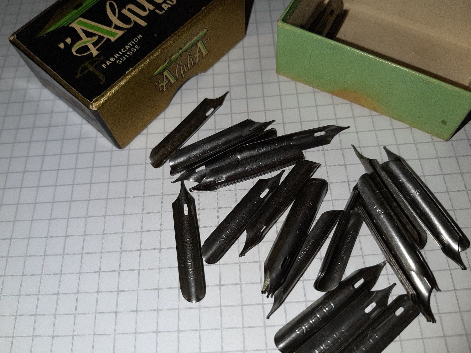 Monde des animaux: Vintage Schreibfedern "Alpha" + Soennecken – D'occasion à Rotkreuz par nigal 3