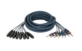 FL67 - 8 XLR/F 3 p. to 8 Jack stereo 6 m