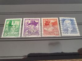 J69 - J72 Pro Juventute 1934