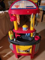 Palau Spielküche Kinderküche rot mit viel Zubehör