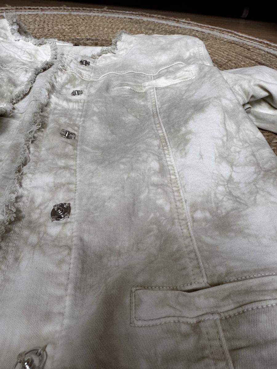 Giacche: Jeansjacke mit Fransen, hell, XXL – Usato da Gebenstorf venduto da Silversalmon 5