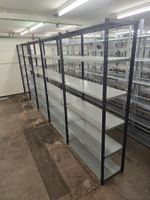 stabiles Schwerlast Metallregal 506x45cm H: 200cm ab 550.-
