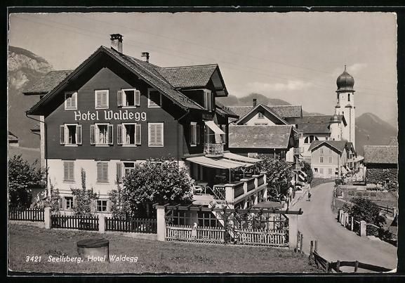 Ansichtskarten: AK Seelisberg, Hotel Waldegg – Gebraucht aus Berlin von bartko-reher