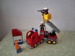 Lego Duplo Feuerwehrwagen Set 10592 + Feuerwehr-Frau