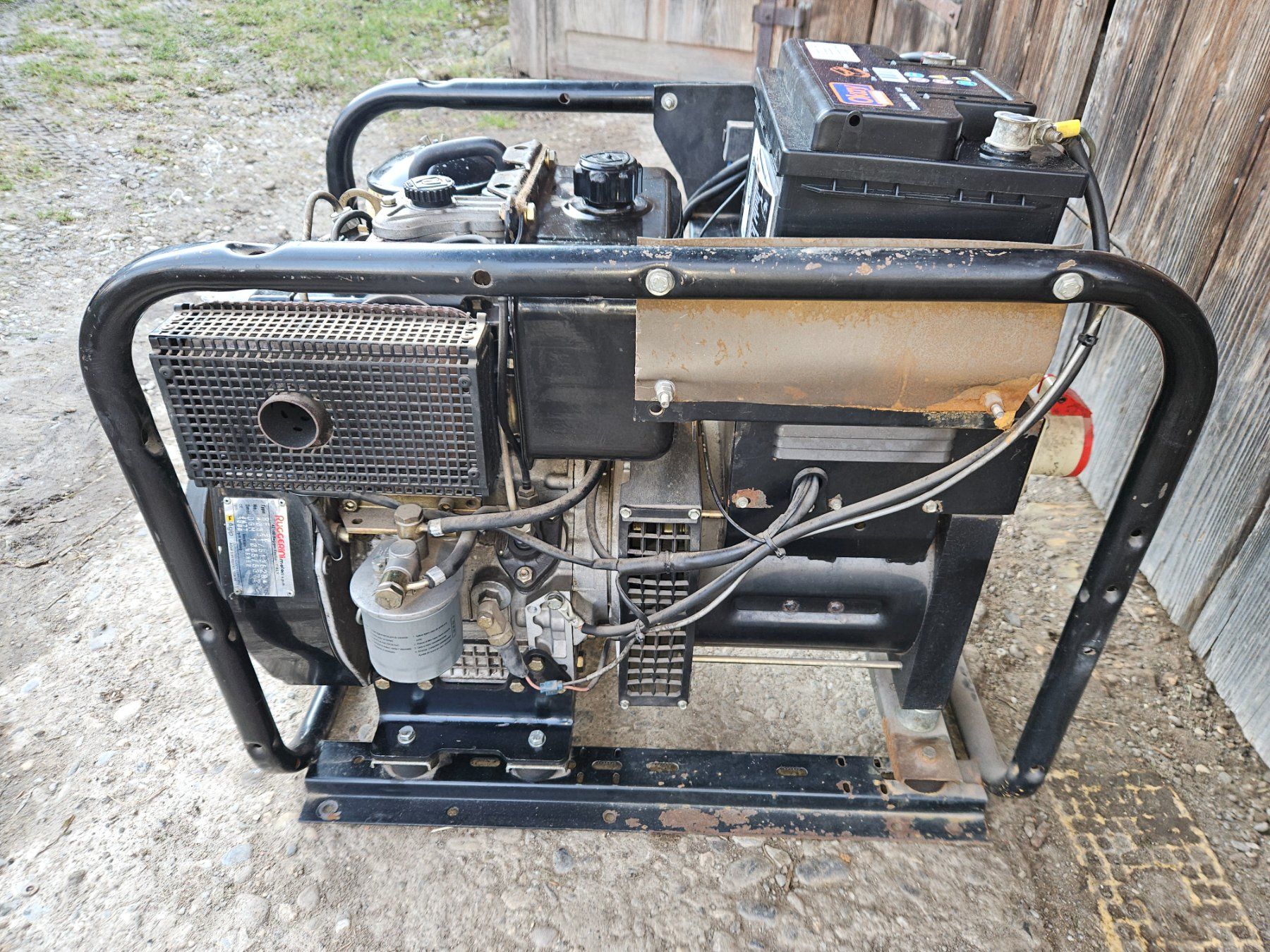 Generatori di corrente: Stromerzeuger Diesel 380 V – Usato da Oberburg venduto da M86 6