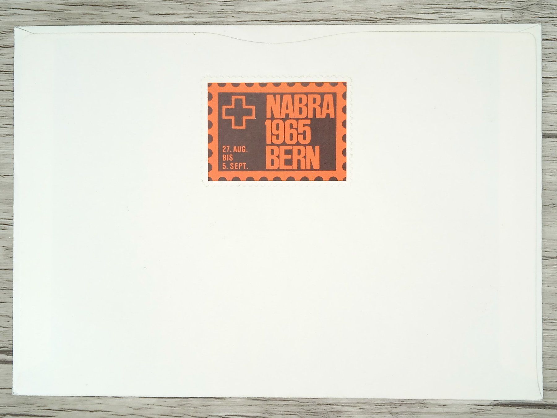 Tutti i francobolli: TR15 Enveloppe + Timbre Suisse 1965 – Usato da Cousset venduto da Patrick_Collections 1