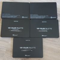 BH Cosmetics 120er Lidschattenpal. Editionen 1,2,3,5 und 6