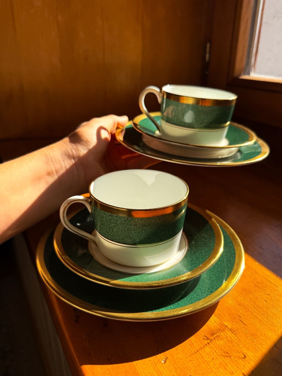 Tazze: Élégant ensemble Coalport composé – Usato da Le Sentier venduto da CannelleVintage13