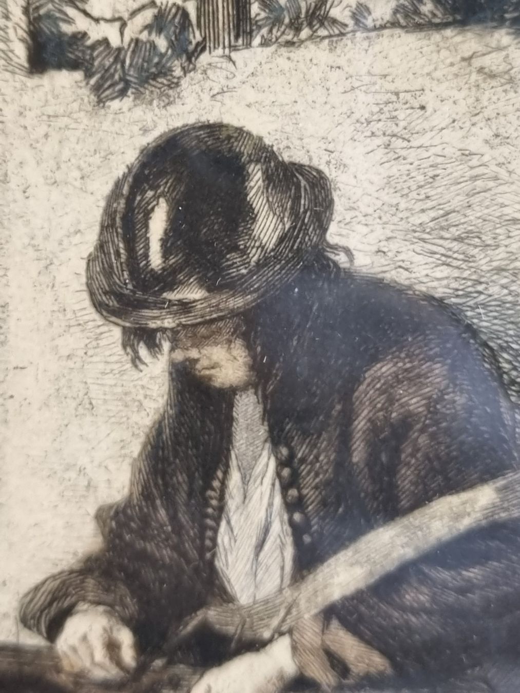 Gemälde: Antike Radierung Carel Fabritius The Sentry – Gebraucht aus Scharnachtal von devin03 1