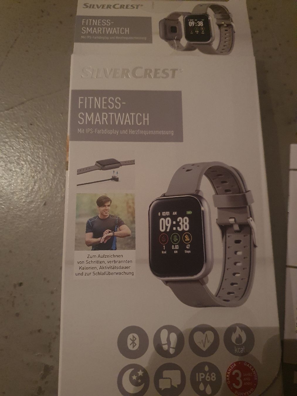 SilverCrest Smartwatch: Fitness Smartwatch – Usato da Steinach venduto da Xamax18 3