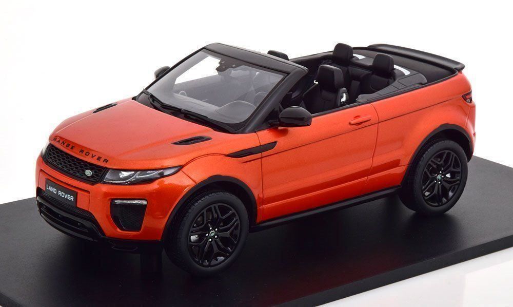 Land Rover Modellini d'auto: Range Rover Evoque Convertible 2016-2019 orange met. / – Nuovo e nell'imballaggio originale da Gerlafingen venduto da espero88 2