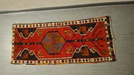 Antiker orientalischer türkischer Handteppich, 50X113 cm