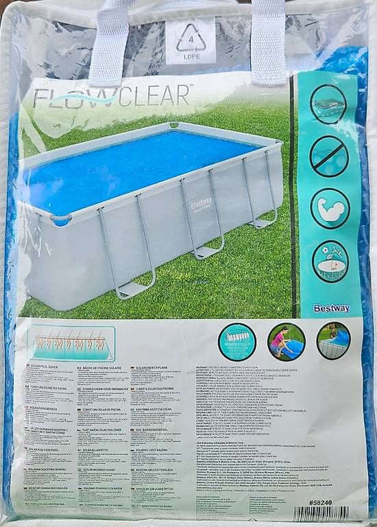 Bestway Piscine: BESTWAY 58240 Solar-Poolabdeckung – Nuovo e nell'imballaggio originale da Au SG venduto da jue_td76