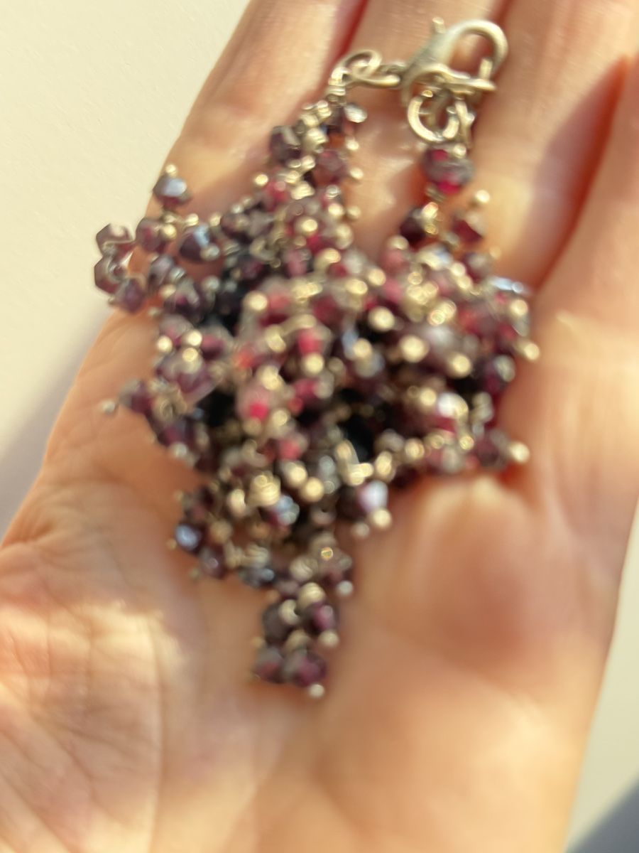 Catenine: Schöne Granat Kette NEU – Nuovo e nell'imballaggio originale da Basel venduto da Chili007 4