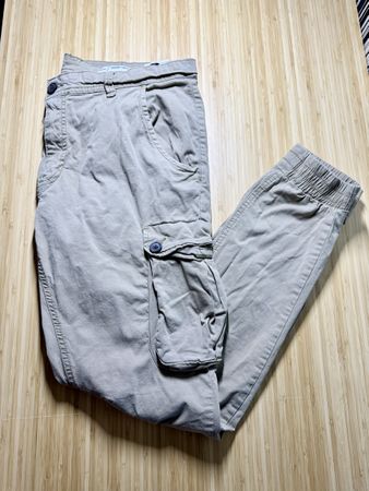 Sommer Cargo Hose, beige, Denim 1982, Grösse W36 Top!