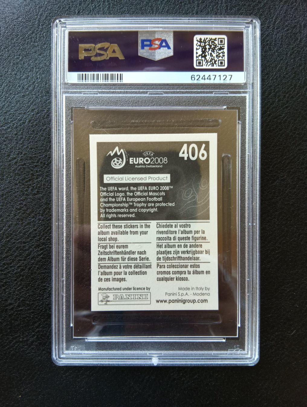 Panini Cartes à collectionner: 2004 Panini Zlatan Ibrahimovic PSA 9 #197 – D'occasion à Steinen par antikesundseltenes 1