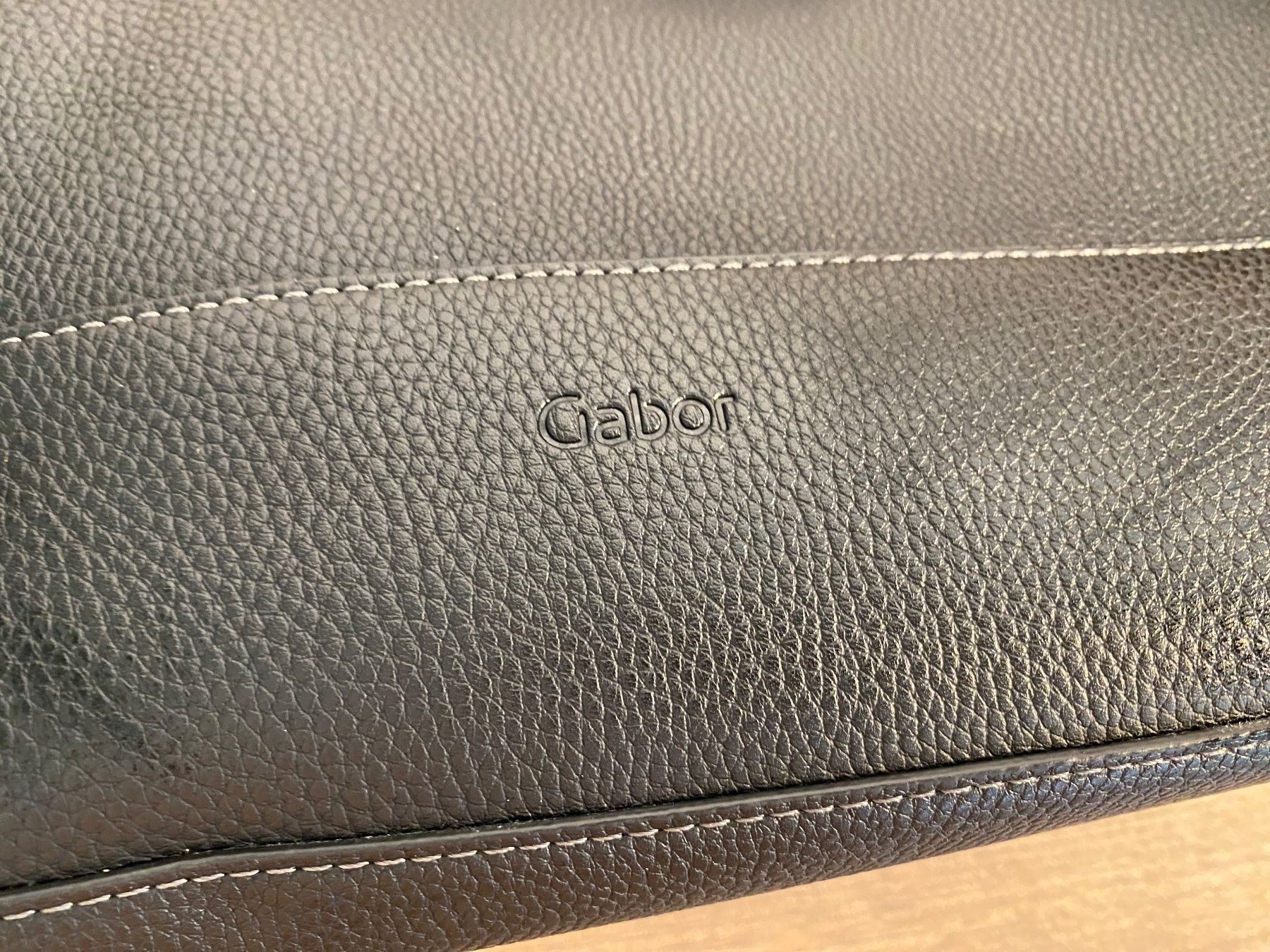 Gabor Borse da donna: Gabor Handtasche Leder mit Schlaufe schwarz – Usato da Pratteln venduto da a23_j2gs 7