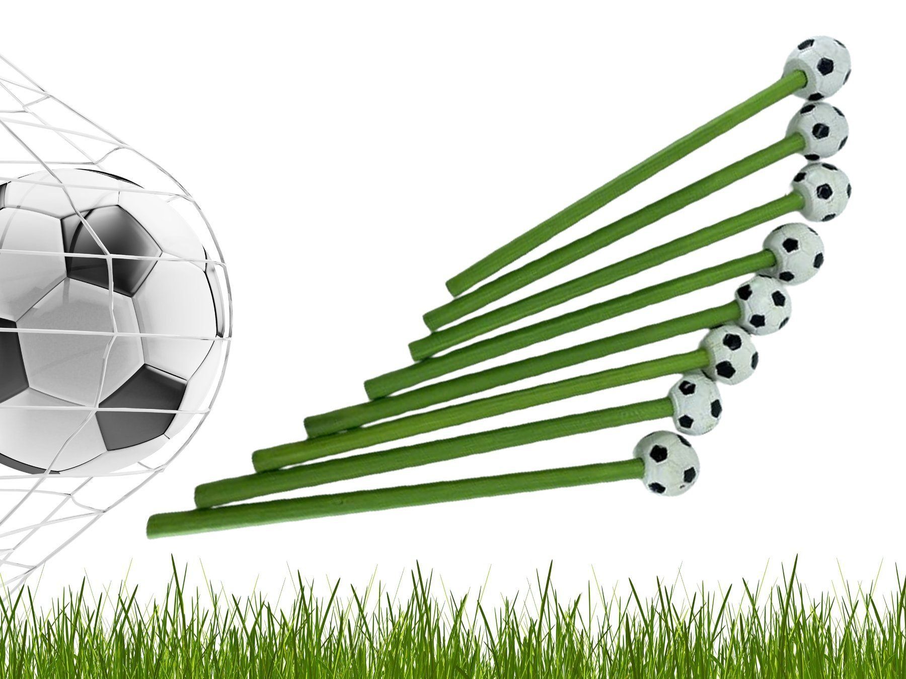 Penna & Evidenziatori: tolle Fussball Bleistifte - ca. 20cm – Nuovo (secondo la descrizione) da Langwiesen venduto da rtWebshop
