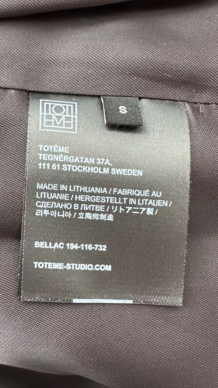 Totême Giacche: Toteme Bellac Wool Jacket, Grösse S – Usato da Chur venduto da kilkenny99 2