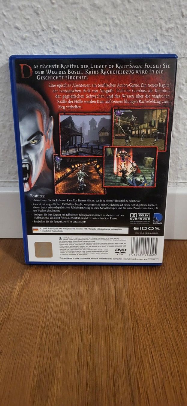 Sony Giochi: PS 2 - Blood Omen 2 – Usato da Münsingen venduto da DigitaleSpielecke 1