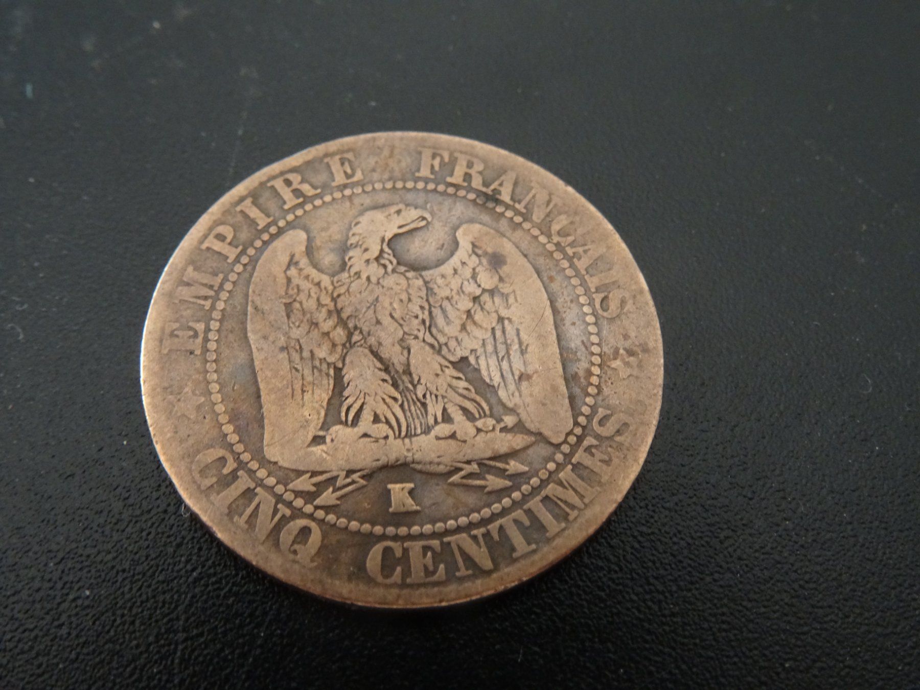 Tutti le monete: 5 Centimes Napoleon III 1856 K – Usato da Lupfig venduto da JUTA09 1
