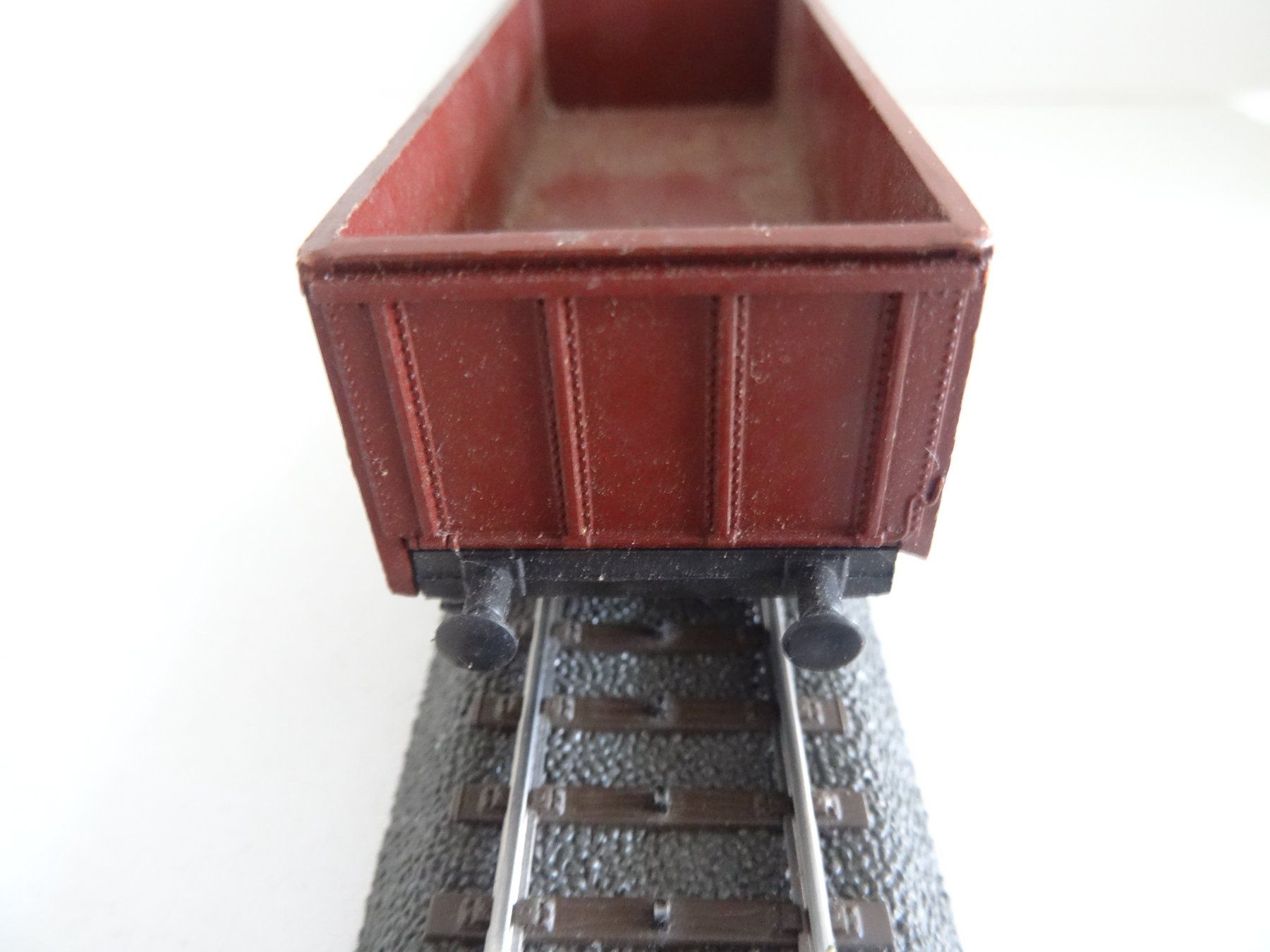 Märklin Modellini di ferrovie: Märklin H0 2 offene Güterwagen – Usato da Hochdorf venduto da Teger02 4
