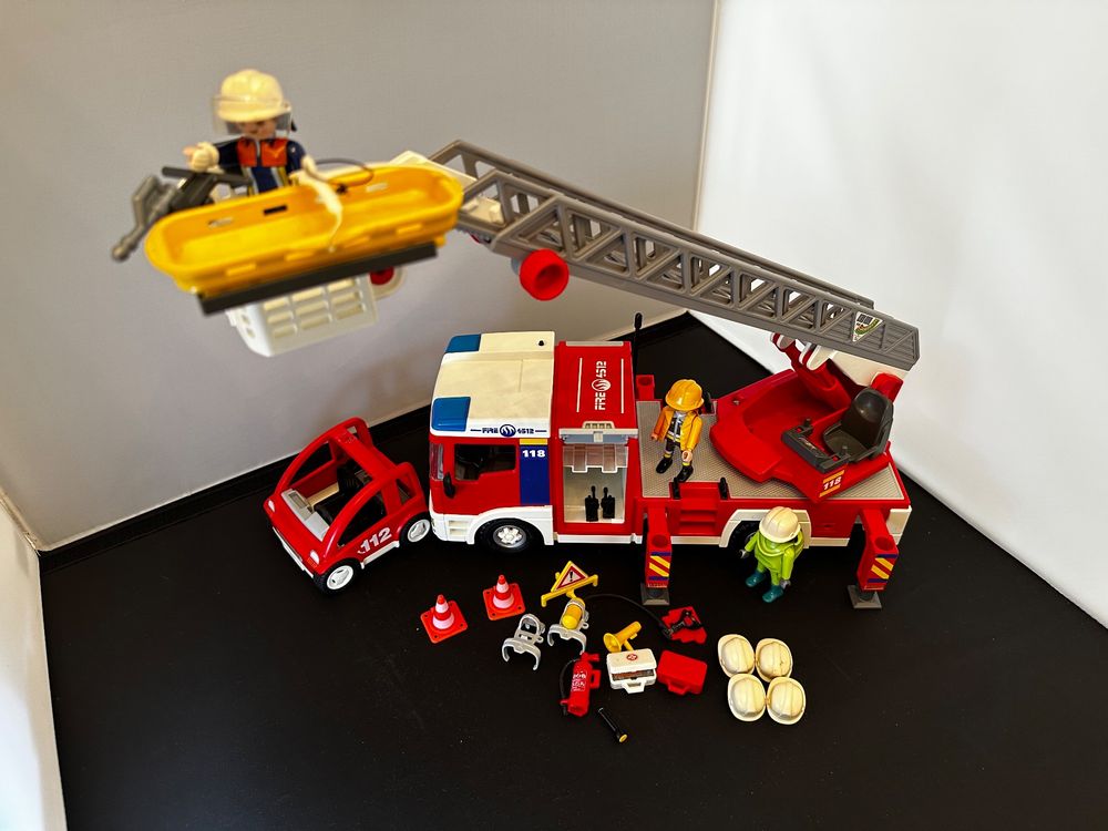 Playmobil Feuerwehr Drehleiter | Kaufen auf Ricardo