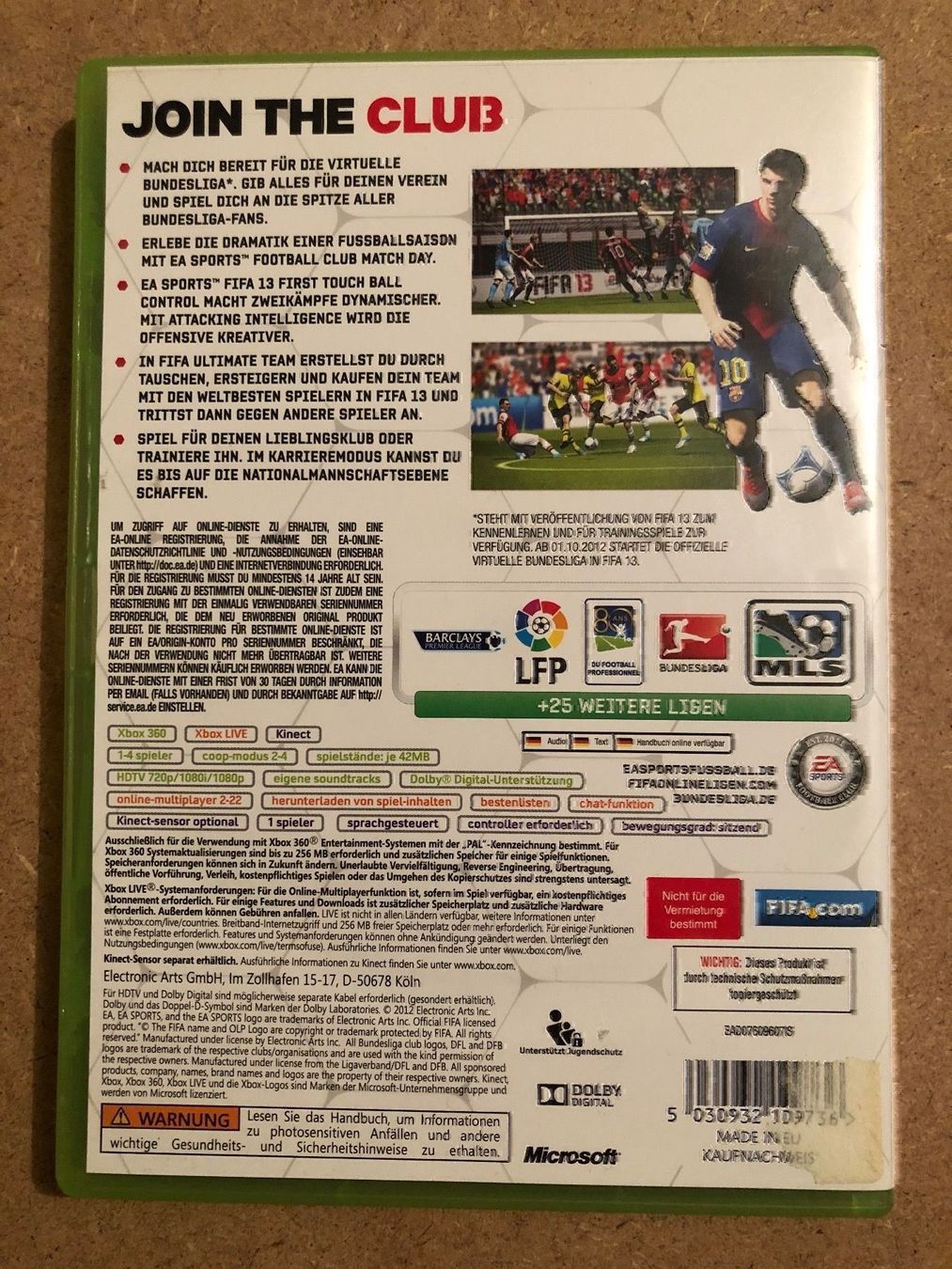 Microsoft Jeux: FIFA 13 für Xbox 360 – D'occasion à Kestenholz par Mad18 1