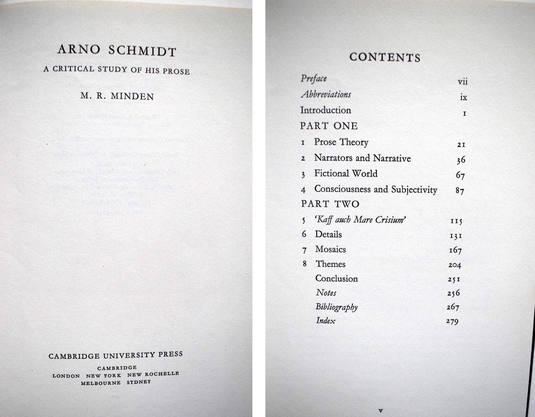 Libri: Arno Schmidt LOT James Joyce Porträt Critical Study – Usato da Dulliken venduto da ichwettichhett 9
