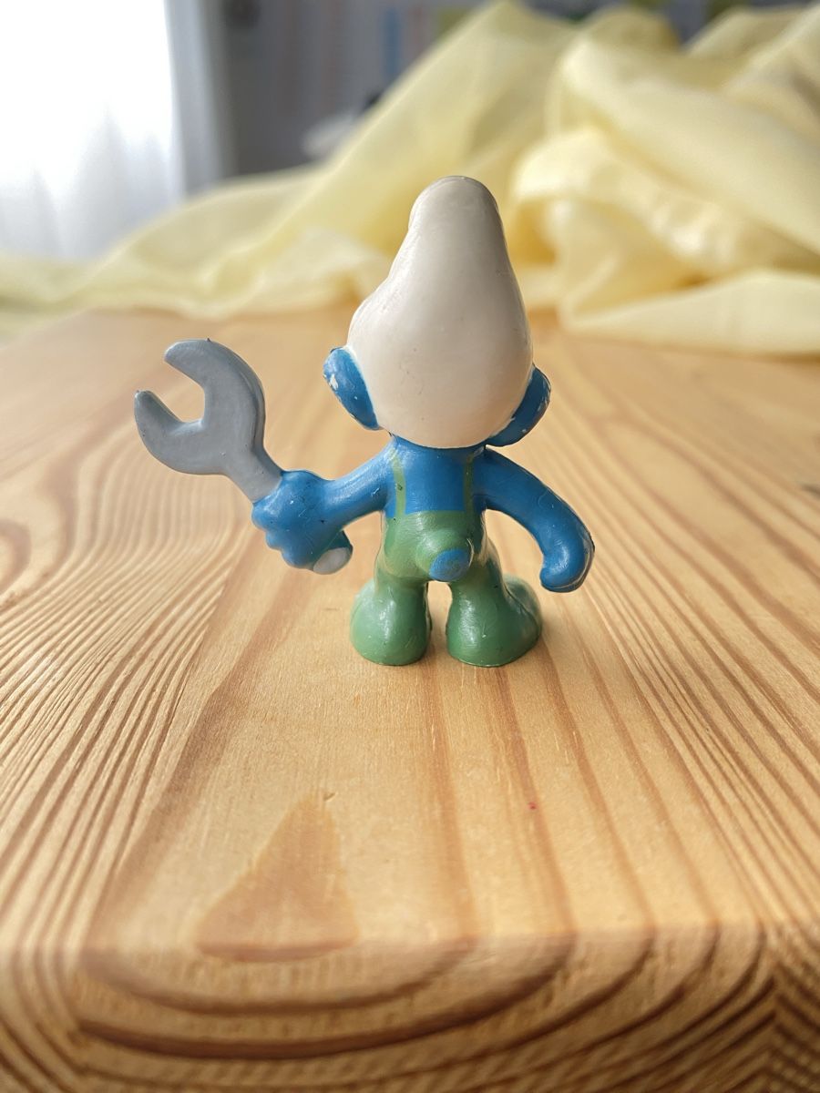Schleich Statuette: Schlumpf Mechaniker – Usato da Fehraltorf venduto da Marian4 1