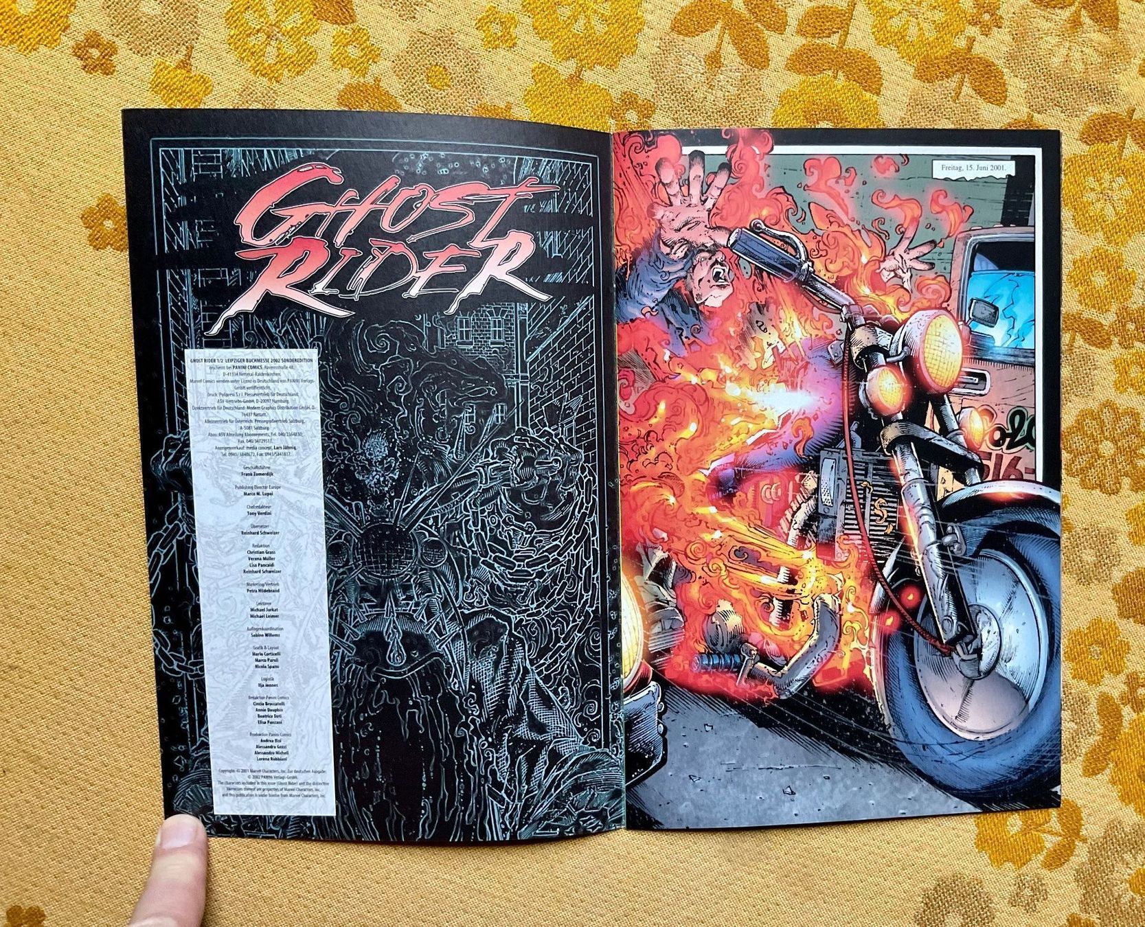 BD: Ghost Rider Heft Nr 1/2 von 2002 – Neuf (Voir description) à Endingen par nathan05 1