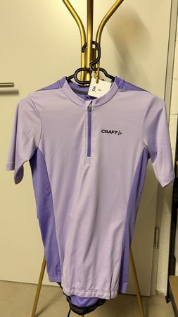 Craft Damen Bike Trikot Gr. S, lila, ideal für warme Tage