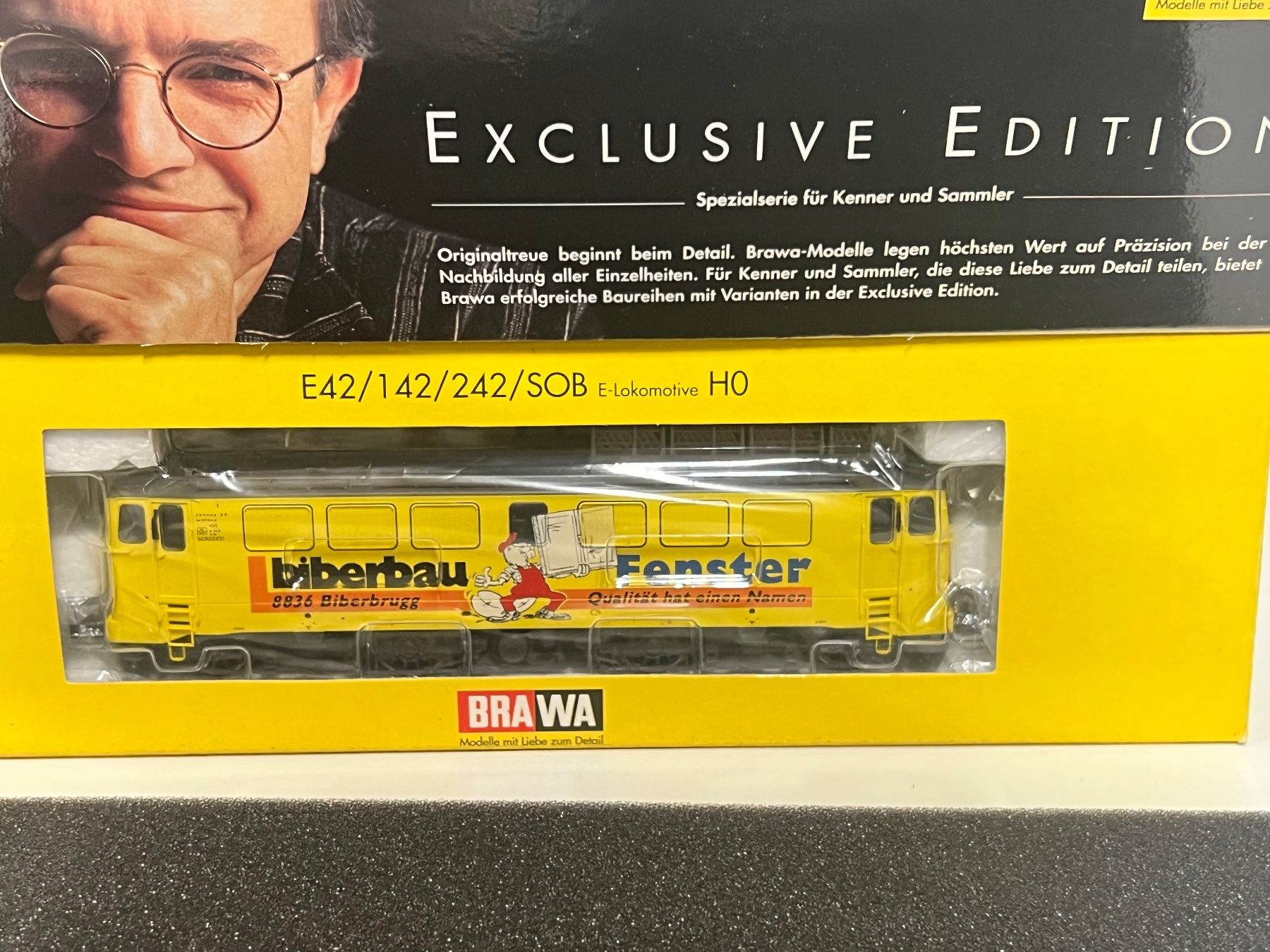 Brawa Trains électriques: Brawa E42 0205 SOB  Exklusive Edition SWISS Bieberbau – Neuf avec emballage d'origine à Geroldswil par TopTrain54 7