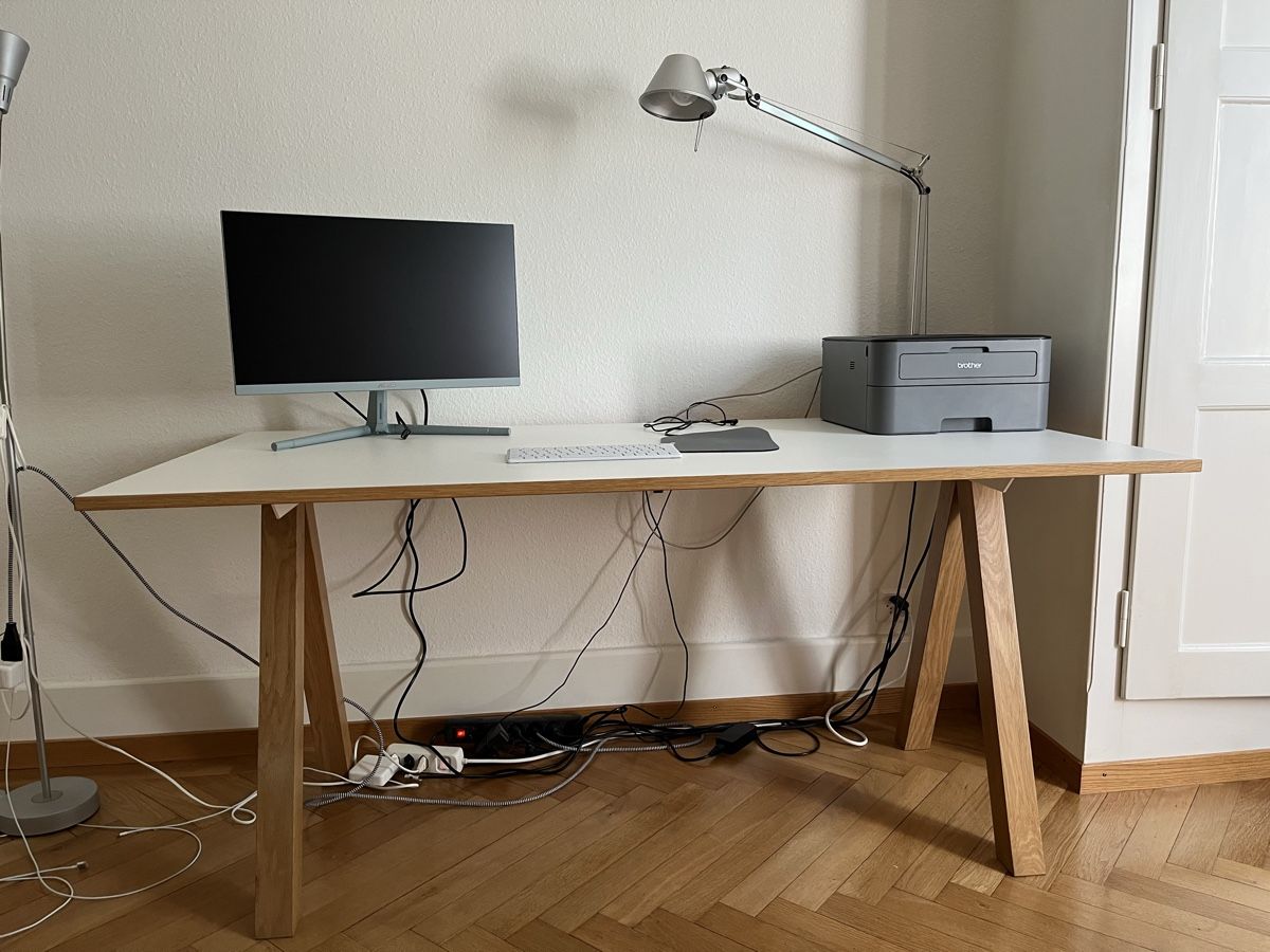 Scrivanie: Schreibtisch, Buche und MDF – Usato da Bern venduto da nad_9r7c