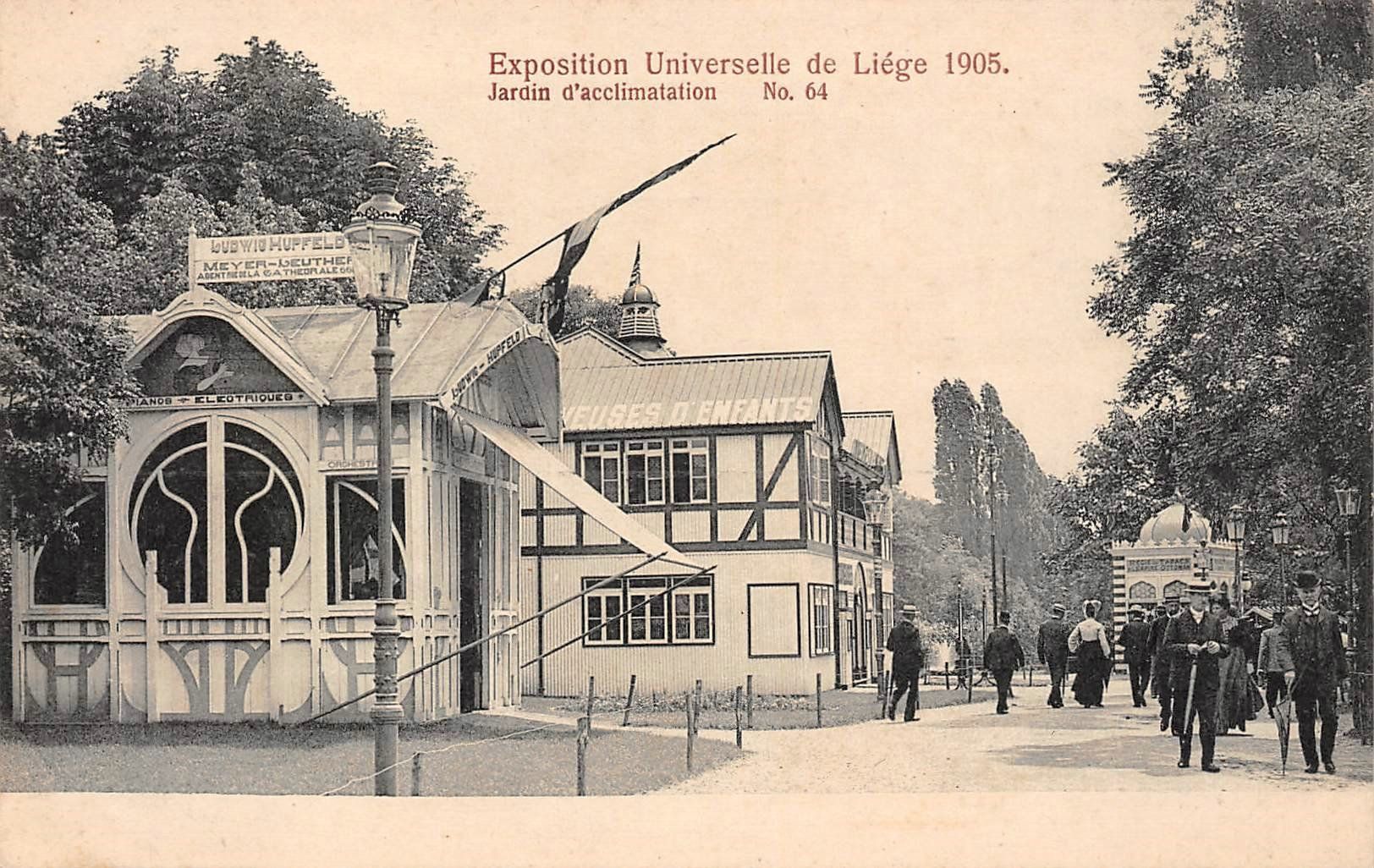 Cartoline postali: Exposition Universelle de Liége – Usato da Ottikon b.Kemptth. venduto da Neptun1974