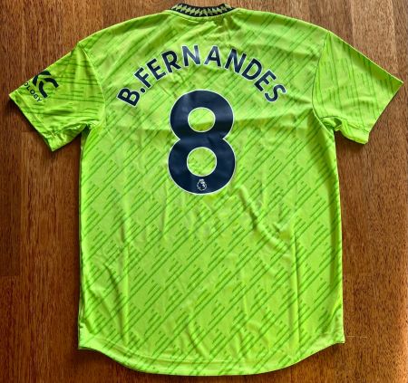 Manchester United Away Shirt Authentic - 2022 - Fernandes