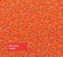 *Sale* Baumwolljersey Bäumche Orange