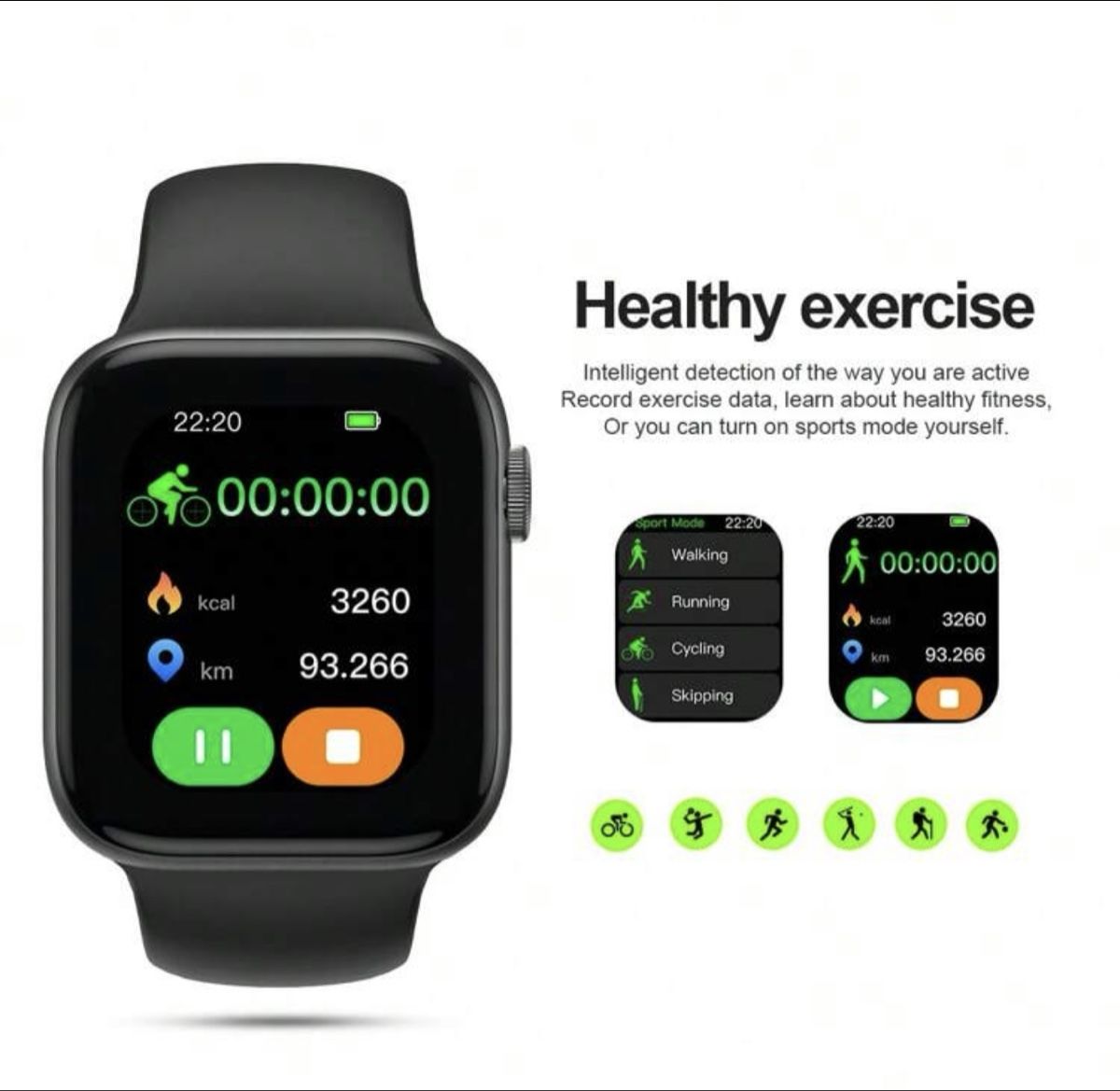 Smartwatch: Neue Smartwatch! – Neuf avec emballage d'origine à Emmenbrücke par Alpendeal 1