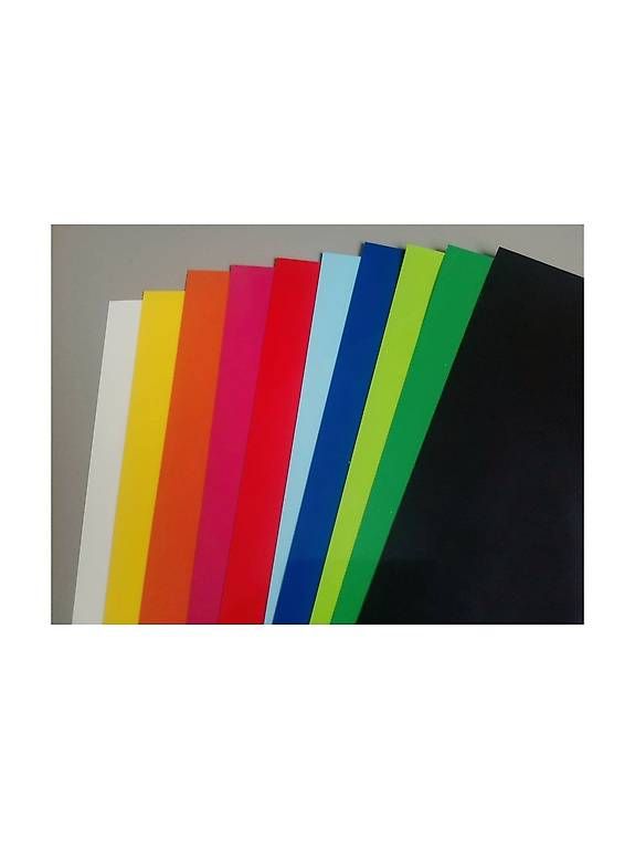 Fogli trasparenti: Flexfolie 10 Farben Set für kl. Plotter – Nuovo e nell'imballaggio originale da St. Margrethen SG venduto da Plotterfolien-Shop 1