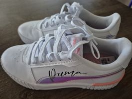 Puma Turnschuhe weiss Grösse 39 Damen neuwertig