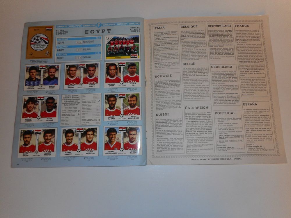 ALBUM PANINI COUPE Du Monde Italia 90 Non Complet EUR 25,00 - FR