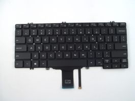 Dell Latitude 7300/5300/5310/2-in-1 US Keyboard Tastatur