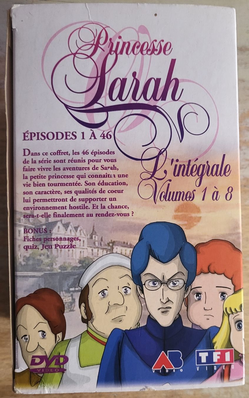 Tutti i DVDs: Coffret DVD Princesse Sarah – Usato da Montet (Glâne) venduto da KOADA 1