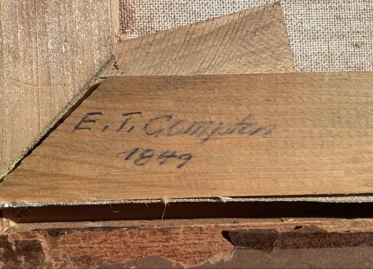 Dipinti: E. T. Compton zug. Am wilden Kaiser Oel – Usato da Biel/Bienne venduto da Galaq 3