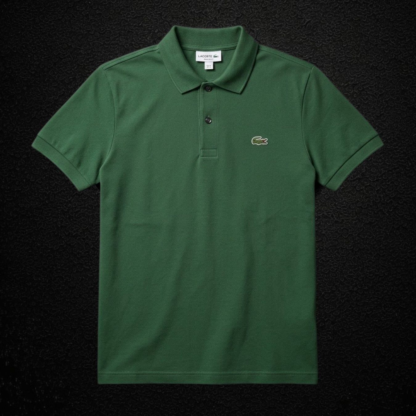 Lacoste Polo-Shirts: Lacoste Polo Regular Fit Vert M FR 4 – Gebraucht aus Le Locle von QUALI-PRIX
