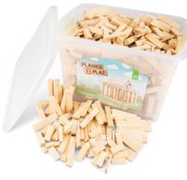 1000 Holzklötze mit Box zum Aufbewahren