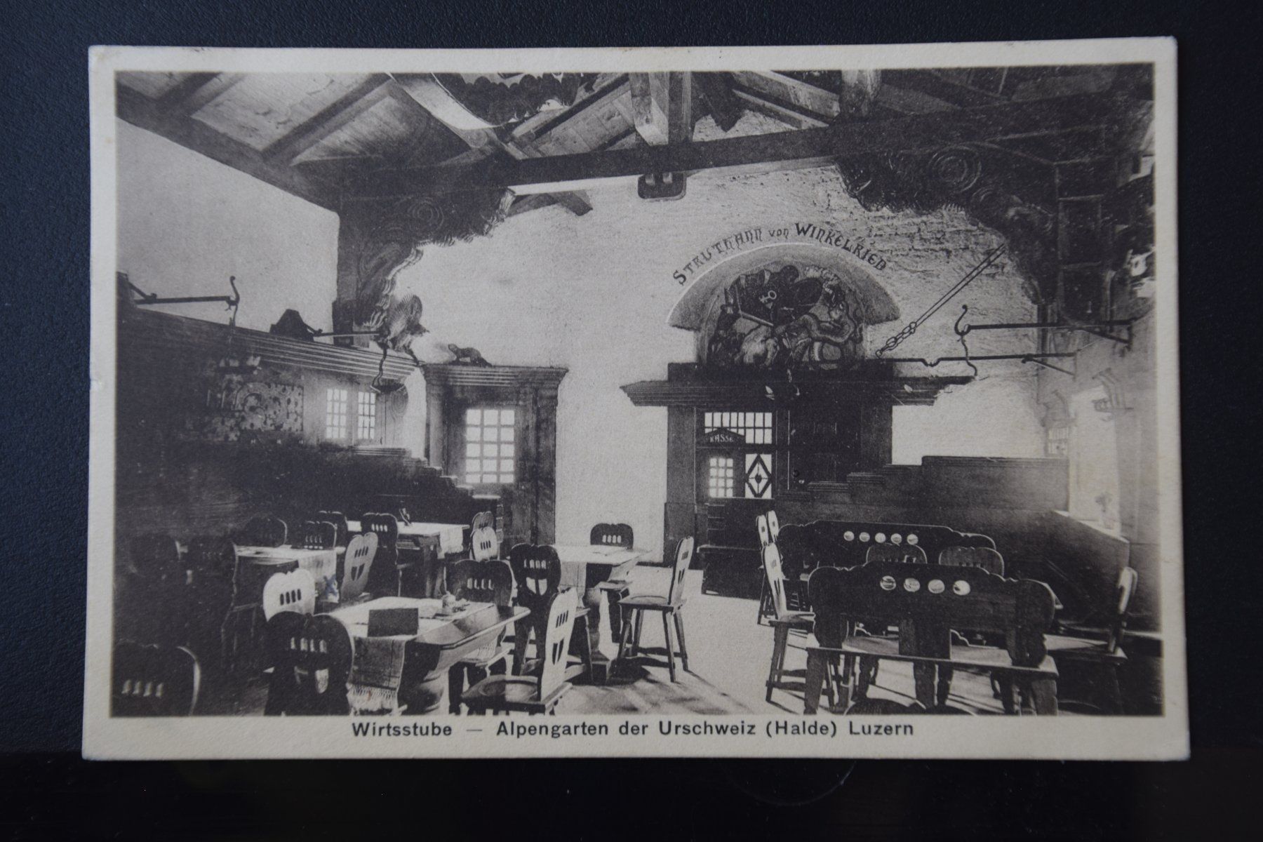 Cartoline postali: AK Luzern, Restaurant Alpengarten – Usato da Luzern venduto da CH2018