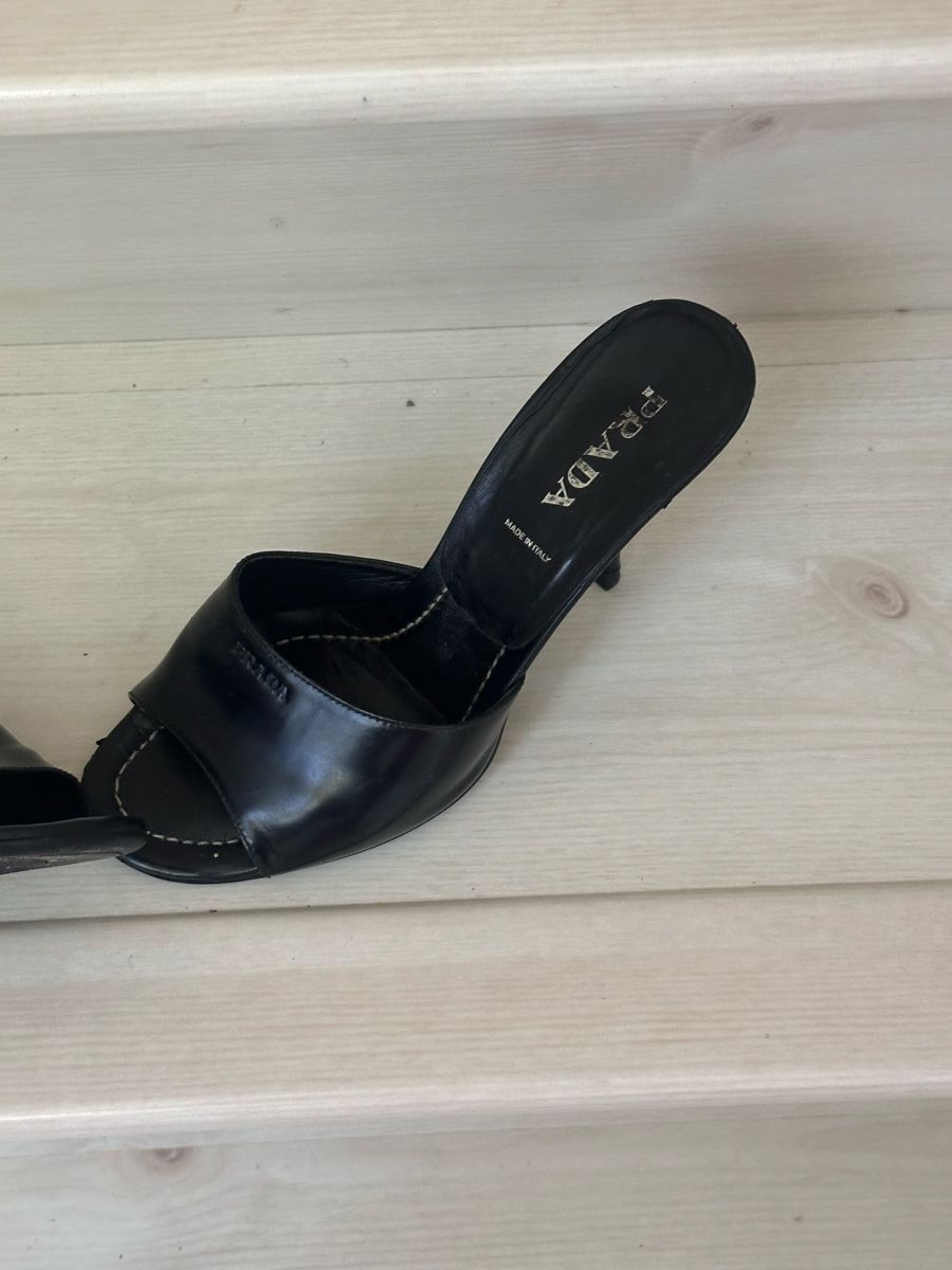 Prada Scarpe da donna: Prada Sandalen Schwarz Grösse 38 Leder – Usato da Kilchberg ZH venduto da Hoven01 4
